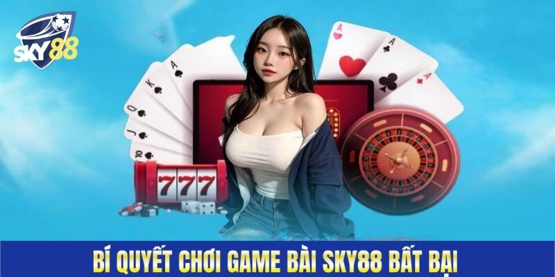 Bí quyết chơi game bài Sky88 bất bại