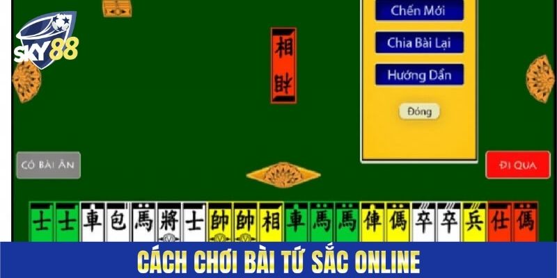 Cách chơi bài Tứ Sắc Online