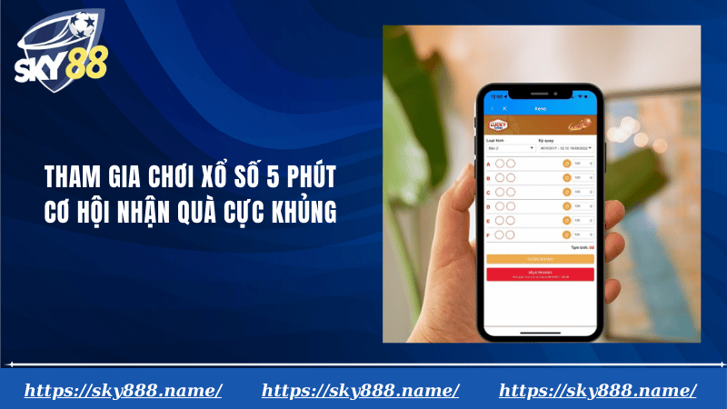 xổ số 5 phút